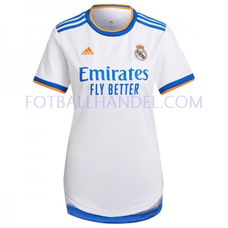 Dame Fotballdrakter Real Madrid Hjemme 2021-22 Kortermet